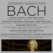 Orchestral Suite No 3 In D Major Bmv 1068 I Overture Camerata