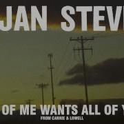 All Of Me Wants All Of You Sufjan Stevens