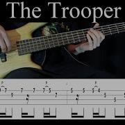 Iron Maiden The Trooper Bass Cover Tab