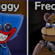 Huggy Wuggy Vs Freddy Fazbear Fnf Cover