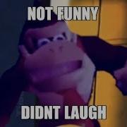 Not Funny Didnt Laugh Donkey Kong