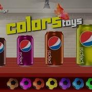 Learn Colors With Can Wooden Face Hammer Xylophone Pepsi Can For