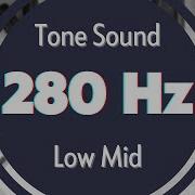 Pure Sound 280 Hz Test Tone Signal Sine Waveform Low Mid Onlinesoundnet Videos
