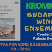 Partita In E Flat Major Op 71 Ii Minuetto Allegretto Budapest Wind