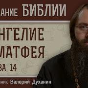 Евангелие От Матфея Глава 14 Священник Валерий Духанин