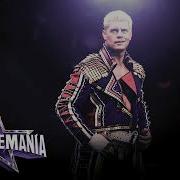 The American Nightmare Cody Rhodes Official Wwe Theme Song Kingdom 2022 Megalouis100