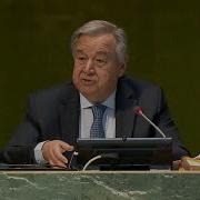 Un Chief On Counter Terrorism António Guterres Un Secretary General