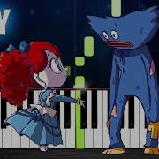 I Not A Monster Poppy Playtime Animation Wanna Live Piano Tutorial Скачать