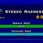 Прохождение Игры Geometry Dash 1 Уровень Stereo Madness