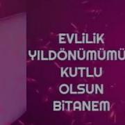 Evlilik Yıl Dönümü Müz Kutlu Olsun Sevgilim