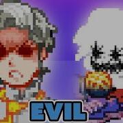 Friday Night Funkin B Sides Mod Evil Boyfriend Vs Corrupt Senpai Day 3