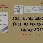 Latihan Soal Ujian Sekolah Ipa Kelas 6 Sd Tahun 2023 Lengkap Dengan Jawaban Dan Pembahasan Miss Shinta