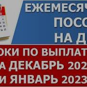 Milfвыплаты Детских В Декабре 2023