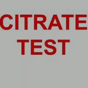 Citrate Control