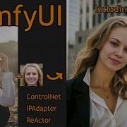Comfyui Img2Img Controlnet Ipadapter Reactor Face Swap Workflow Comfyui Stablediffusion Pixeleasel