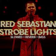 Red Sebastian Strobe Lights Slowed