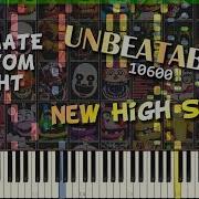 Synthesia New High Score Fnaf Ultimate Custom Night Sheet Music Hd