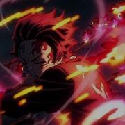 Demon Slayer Tanjiro Vs Uppermoon 4 Hinokami Kagura Dragon Sun Halo Head Danc Music