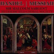 Sir Malcom Sargent Messiah Recit Comfort Ye