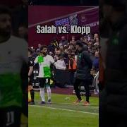 Mohamed Salah And Jurgen Klopp Fight Before Substitution