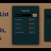 Build A Todo List App With React From Scratch In 2022 Crud App Including Hooks Code Coding