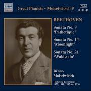 Sonata No 14 In C Sharp Minor Opus 27 No 2 Moonlight I Adagio Sostenuto Benno Moiseiwitsch