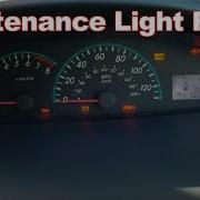 Toyota Yaris Maint Reqd Light Reset Maintenance Required