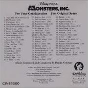 Monsters Inc Soundtrack Complete Score