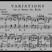 Carl Czerny Variations