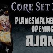 Mtg Core Set 2019 M19 Ajani Wise Counselor Planeswalker Deck Opening