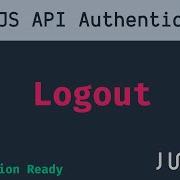 19 Logout User Node Js Api Authentication Mafia Codes