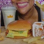 Asmr Burger King Giant Menu No Talking