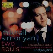 Mikhail Simonyan Concerto For Violin Orchestra Op 14 I Allegro