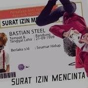 Bastian Steel Sim Surat Izin Mencinta Official Lirik Video Hits Records