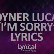 Joyner Lucas I M Sorry Lyrics Lyrical