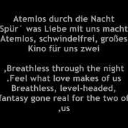 Helena Fischer Atemlos Lyrics English Translations