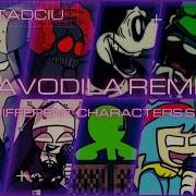 Fnf Zavodila Remix But Everyone Sings It