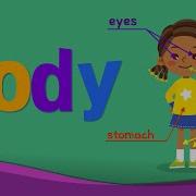 Части Тела Английский Для Детей Body Parts English For Kids