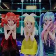 Mmd 気まぐれメルシィ Kimagure Mercy Dance Vocaloid Miku Haku Teto Rin Gume Tda