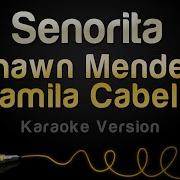 Shawn Mendes Camila Cabello Señorita Karaoke Version Sing King