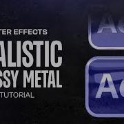 Glossy Metal Logo Animation In After Effects Logo Reveal After Effects Tutorial Dope Motions