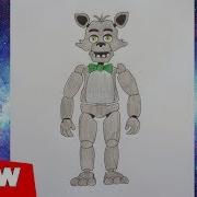 How To Draw Tony The Wolf Fnaf Как Нарисовать Тони Волка Фнаф