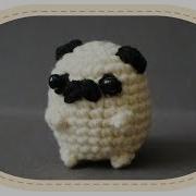 Вязаный Мопс Амигуруми Crochet Pug Amigurumi