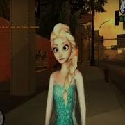 Elsa Frozen Gta San Andreas Skin Mod