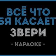 Звери Все Что Касается Караоке Текст