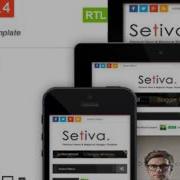 Setiva Blogger Template