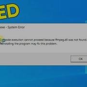 Whatsapp Exe System Error Code Execution Cannot Proceed Ffmpeg Dll Was Not Found 100 Fixed Ashtech