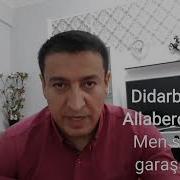 Mergen Annamuhammedow Men Saňa Garaşaryn Awtory Didarberdi Allaberdiýew