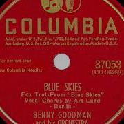 Blue Skies Benny Goodman