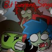 Bad Bash But Everyone Sings It Animation Pvz Fnf